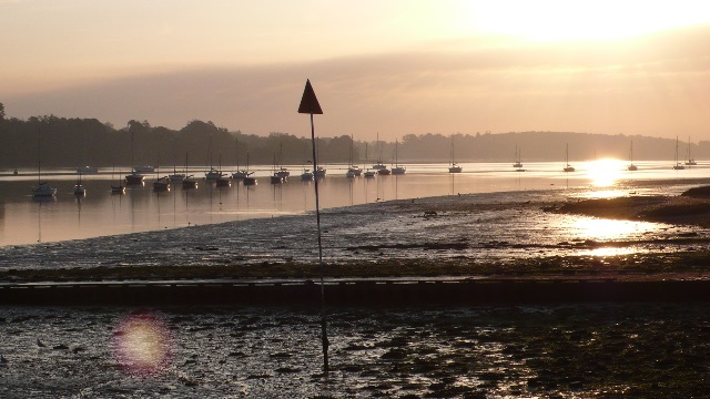 Low tide on the River Orwell