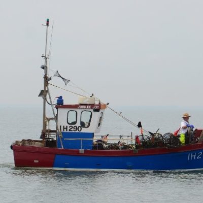 Fishing boat off Harwich