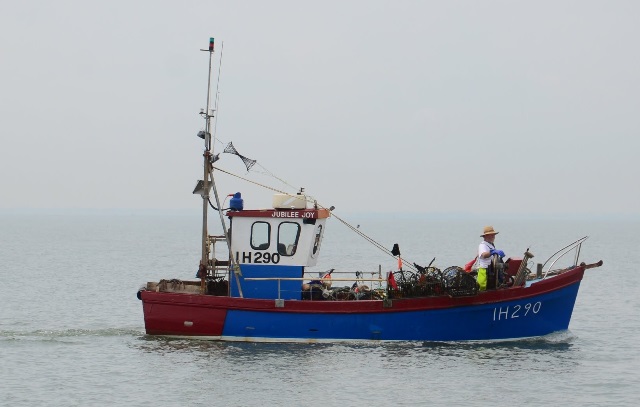 Fishing boat off Harwich